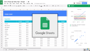 Course Google Sheets